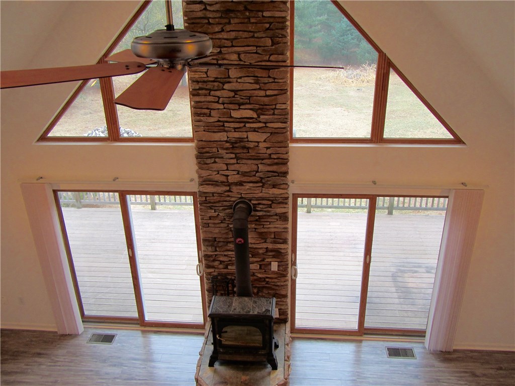 3 Almarose Drive West Kingston, RI 02892 - Photo 20 of 40 STONE-FACED CHIMNEY AND WOOD STOVE