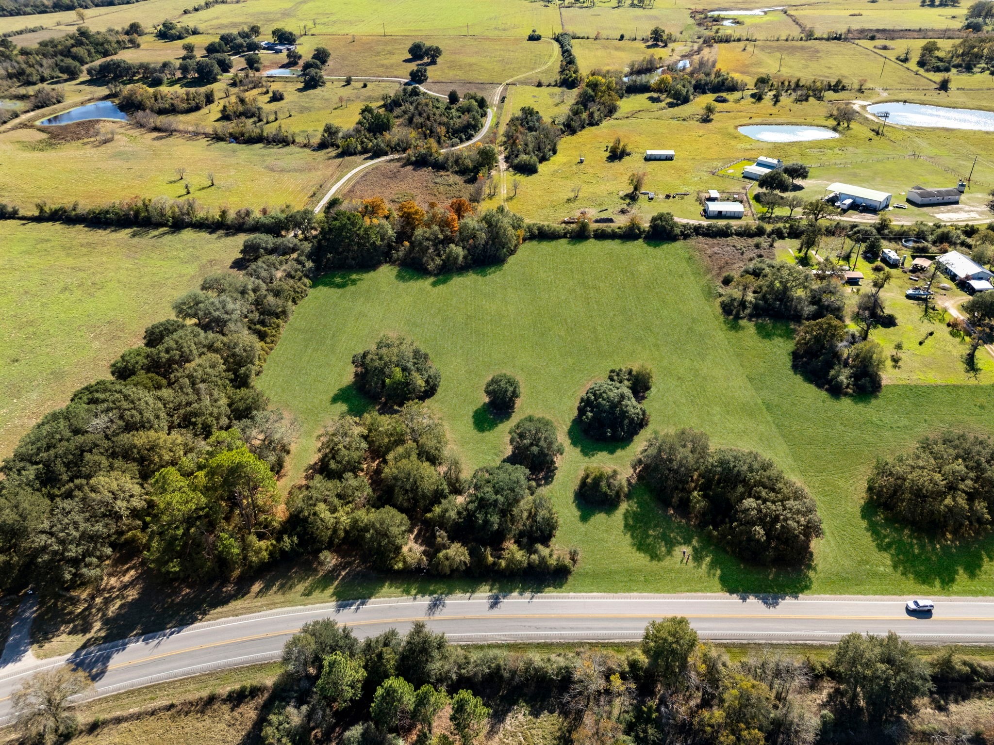 0 Fm 1488 Waller, TX 77484 - Photo 4 of 28 Enjoy the beautiful mix of mature trees and open space that create natural privacy and a peaceful setting.