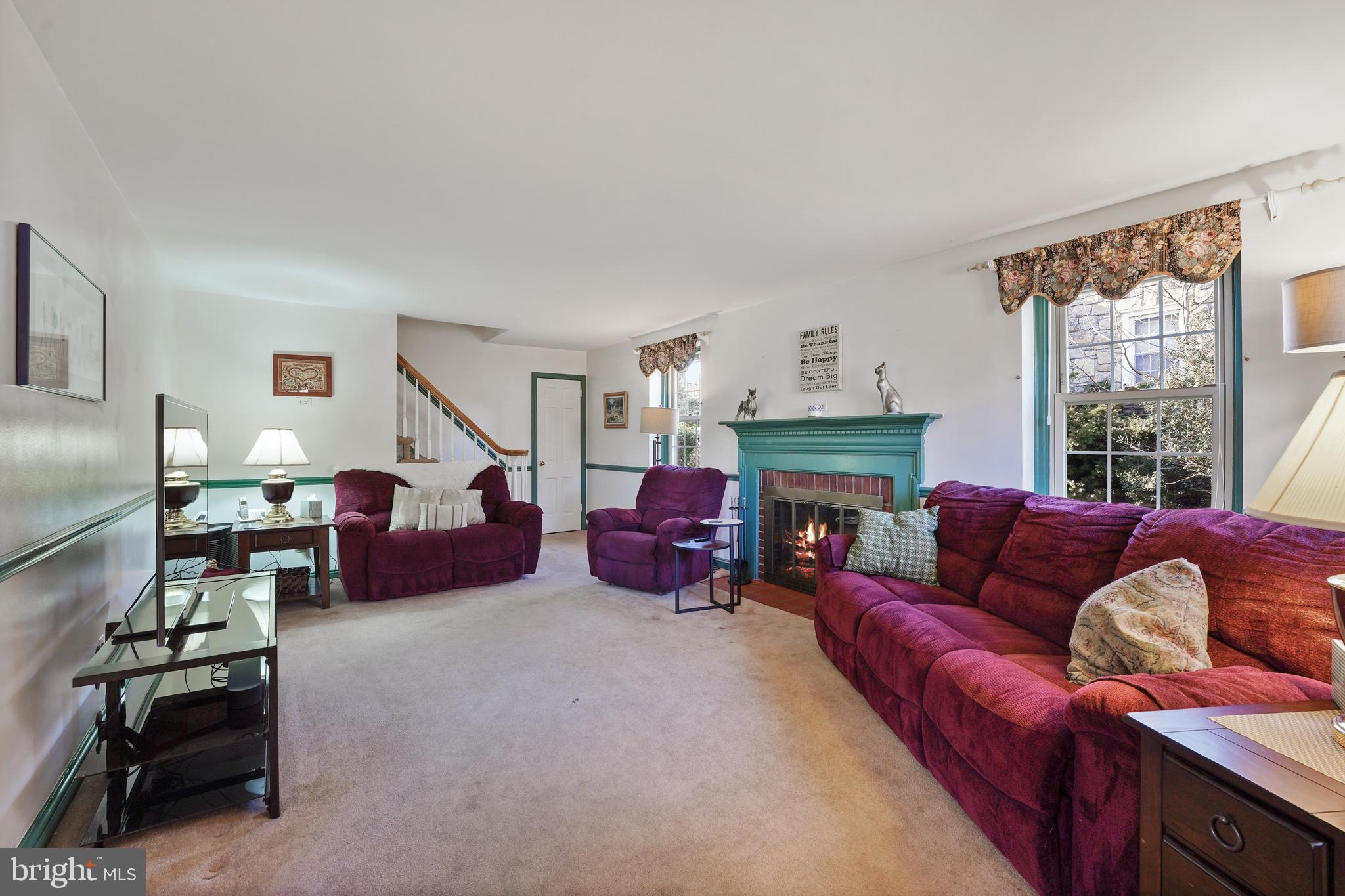 24 Providence Road Morton, PA 19070 - Photo 9 of 27 Living rm with Fireplace