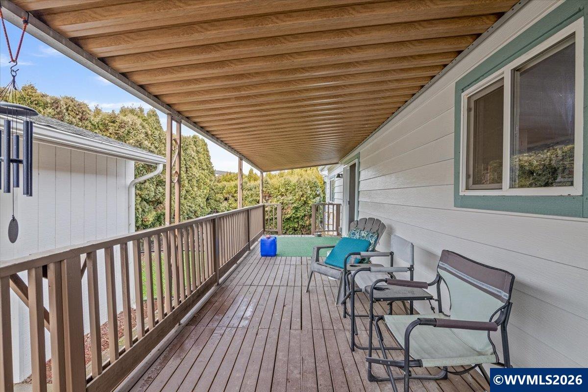 5422 Portland Road Northeast, Unit 123 Salem, OR 97305 - Photo 4 of 23 a view of balcony with furniture