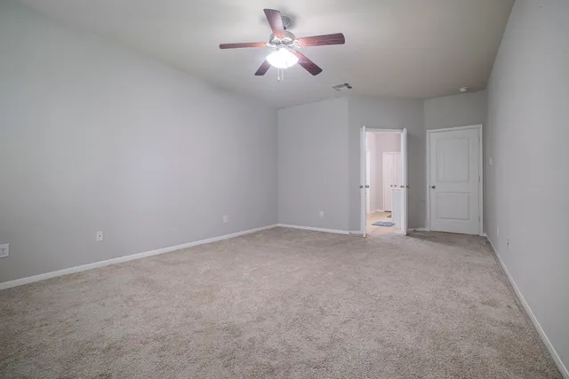 a view of empty room