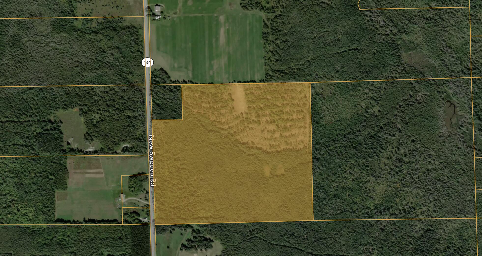 Lot 97 New Sweden Road New Sweden, ME 04762 - Photo 4 of 26 Map8Lot97A.Route161