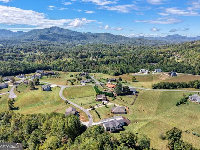 85 Minstead Ridge Young Harris, GA 30582 - Photo 12 of 50 an aerial view of a house with swimming pool