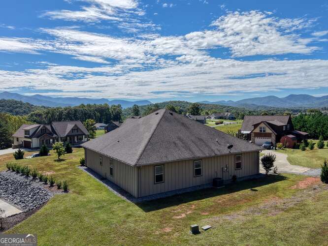 85 Minstead Ridge Young Harris, GA 30582 - Photo 4 of 50 a aerial view of a house with a yard