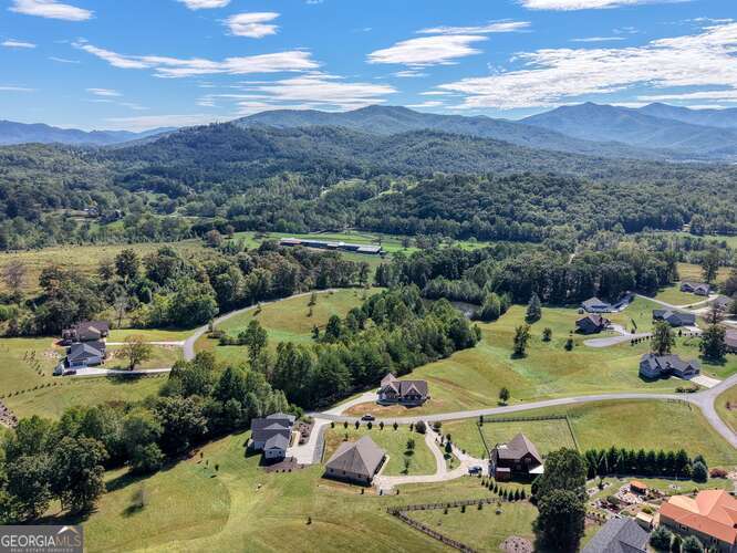 85 Minstead Ridge Young Harris, GA 30582 - Photo 6 of 50 a view of a city with mountains in the background