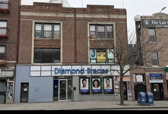 a building with glass windows