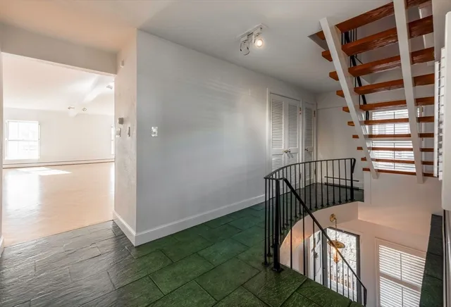 a utility room with washer and dryer
