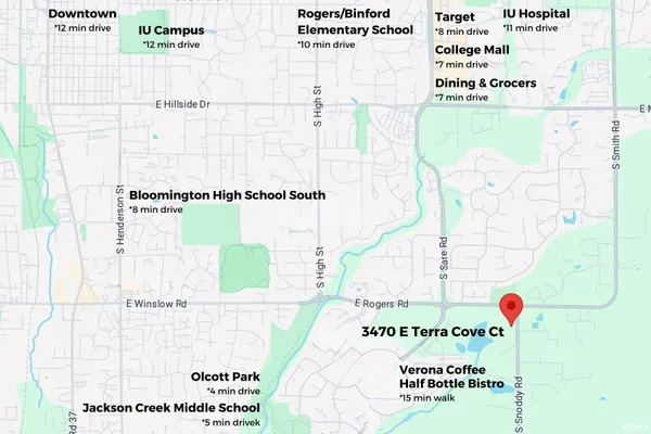 $250,000 | 3470 East Terra Cove Court, Bloomington, IN 47401