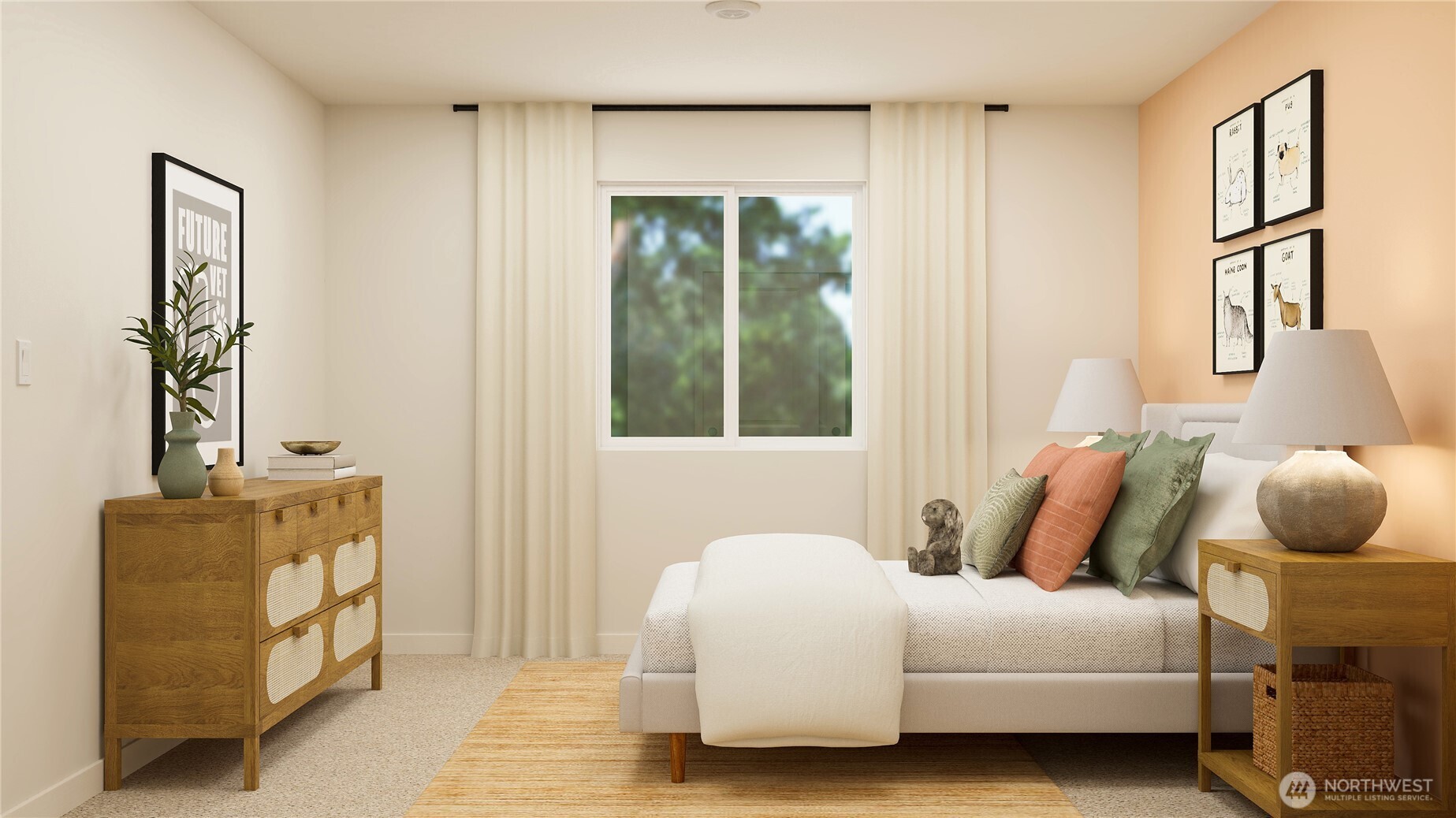 2039 Henderson Way Longview, WA 98632 - Photo 13 of 40 a bedroom with a bed and window