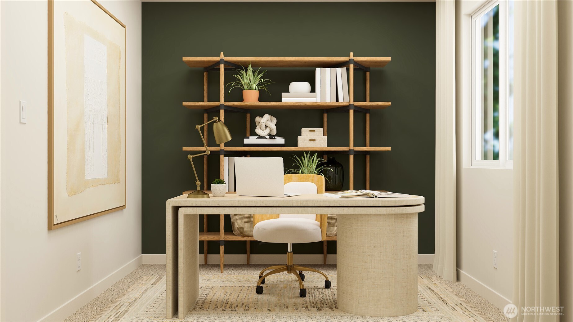 2039 Henderson Way Longview, WA 98632 - Photo 14 of 40 a view of dining room with table and shelf