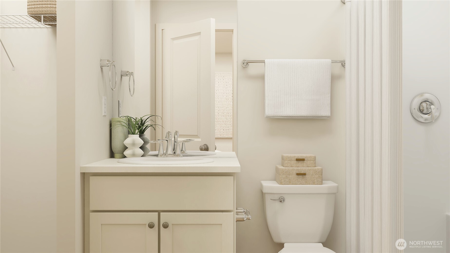 2039 Henderson Way Longview, WA 98632 - Photo 22 of 40 a bathroom with a sink toilet and vanity