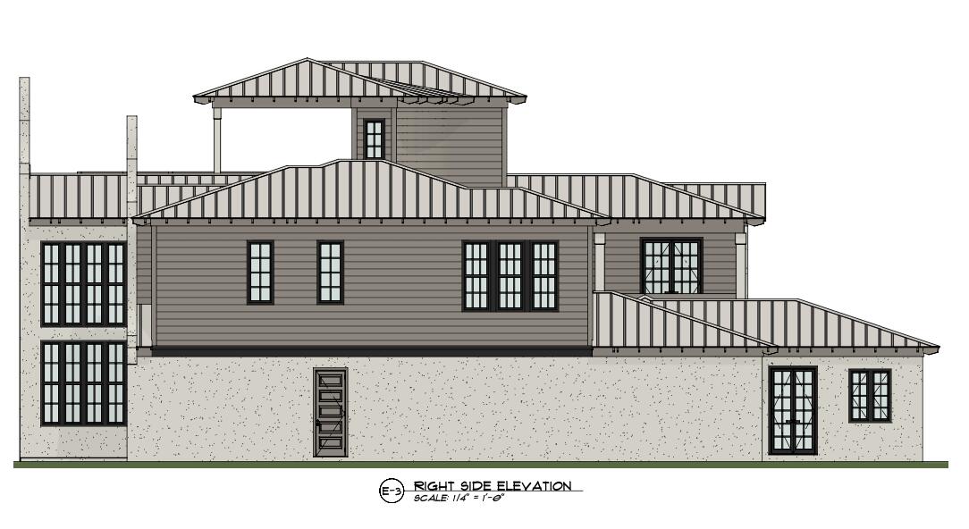 Lot 5 Driftwood Point Road Santa Rosa Beach, FL 32459 - Photo 16 of 20 Side Elevation (Plans provided)