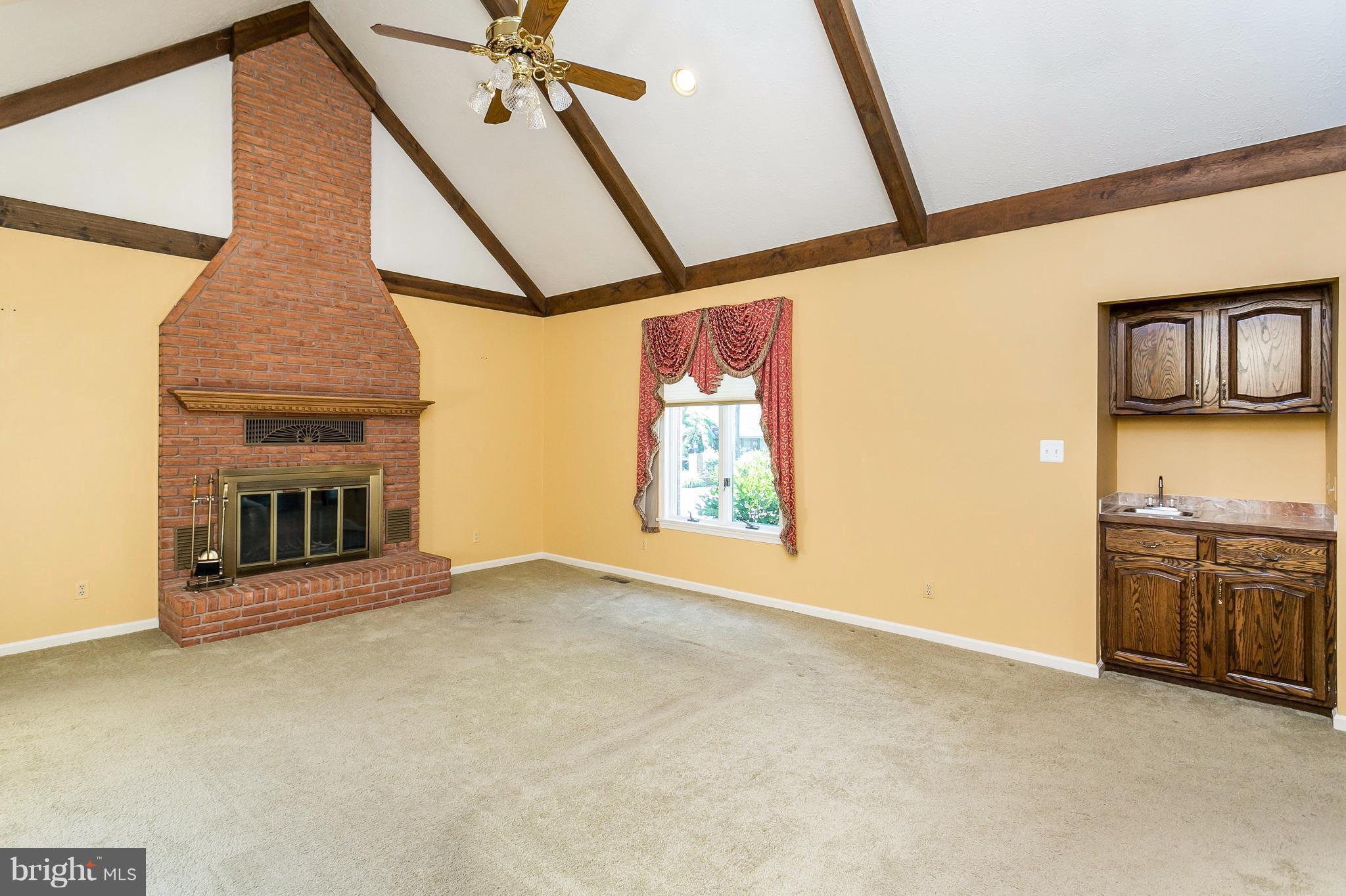 6 Johnson Mill Road Baltimore, MD 21204 - Photo 12 of 28 Vaulted Ceiling Family Room Convenient to Kitchen