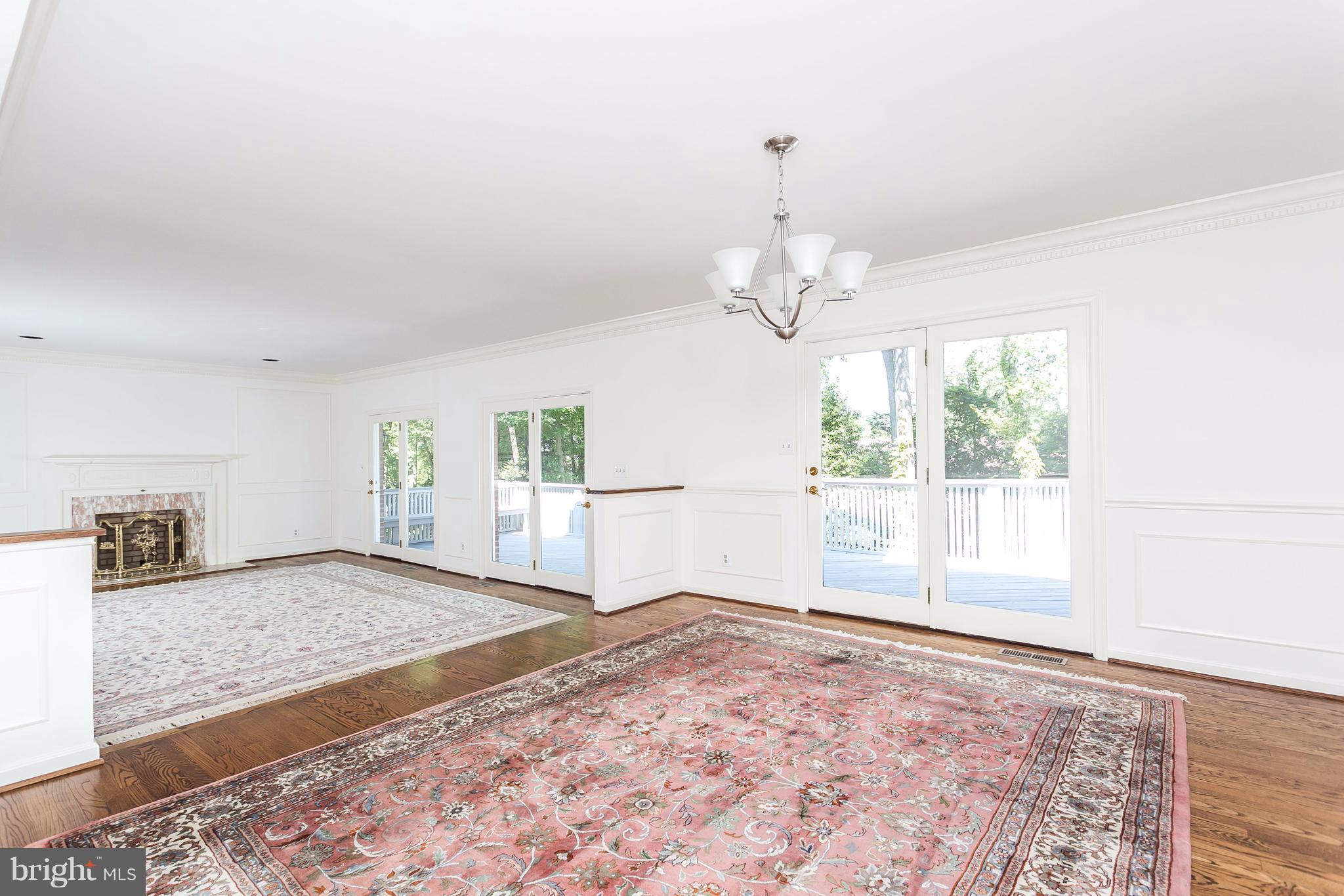 6 Johnson Mill Road Baltimore, MD 21204 - Photo 6 of 28 Open Dining and Living Room Flow