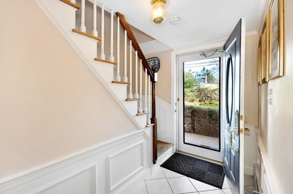 51 Melvin Road Arlington, MA 02474 - Photo 5 of 42 a view of entryway and hall with wooden floor