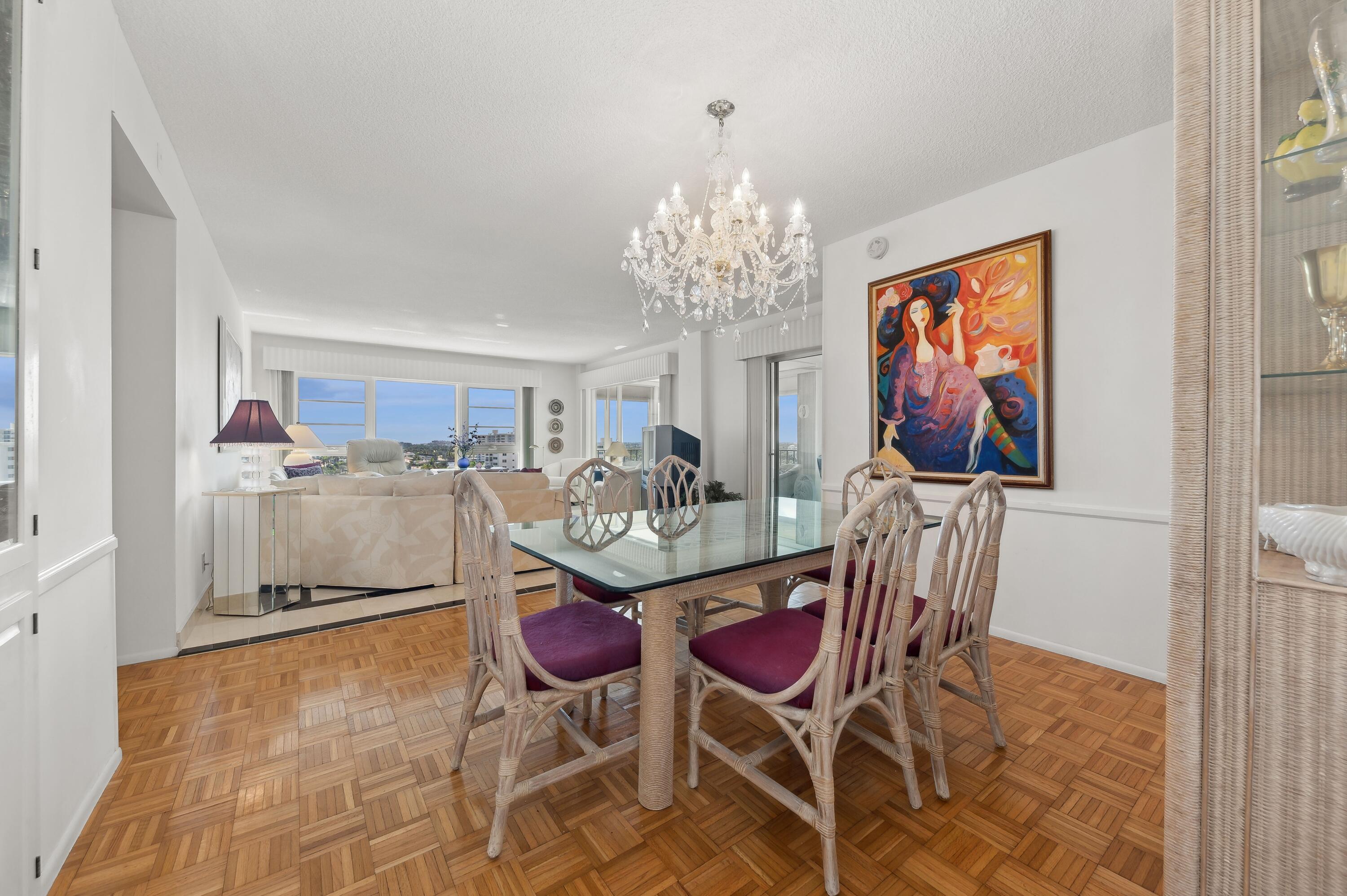 50 E Road, Unit 11F Delray Beach, FL 33483 - Photo 12 of 31 a view of a dining room with furniture