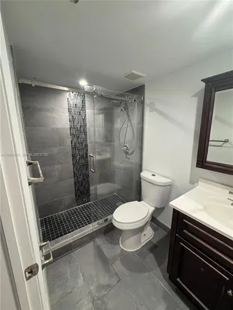 a view of small space with racks on the wall