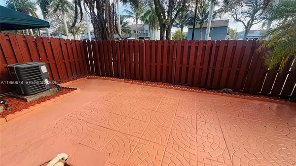 a view of wooden fence