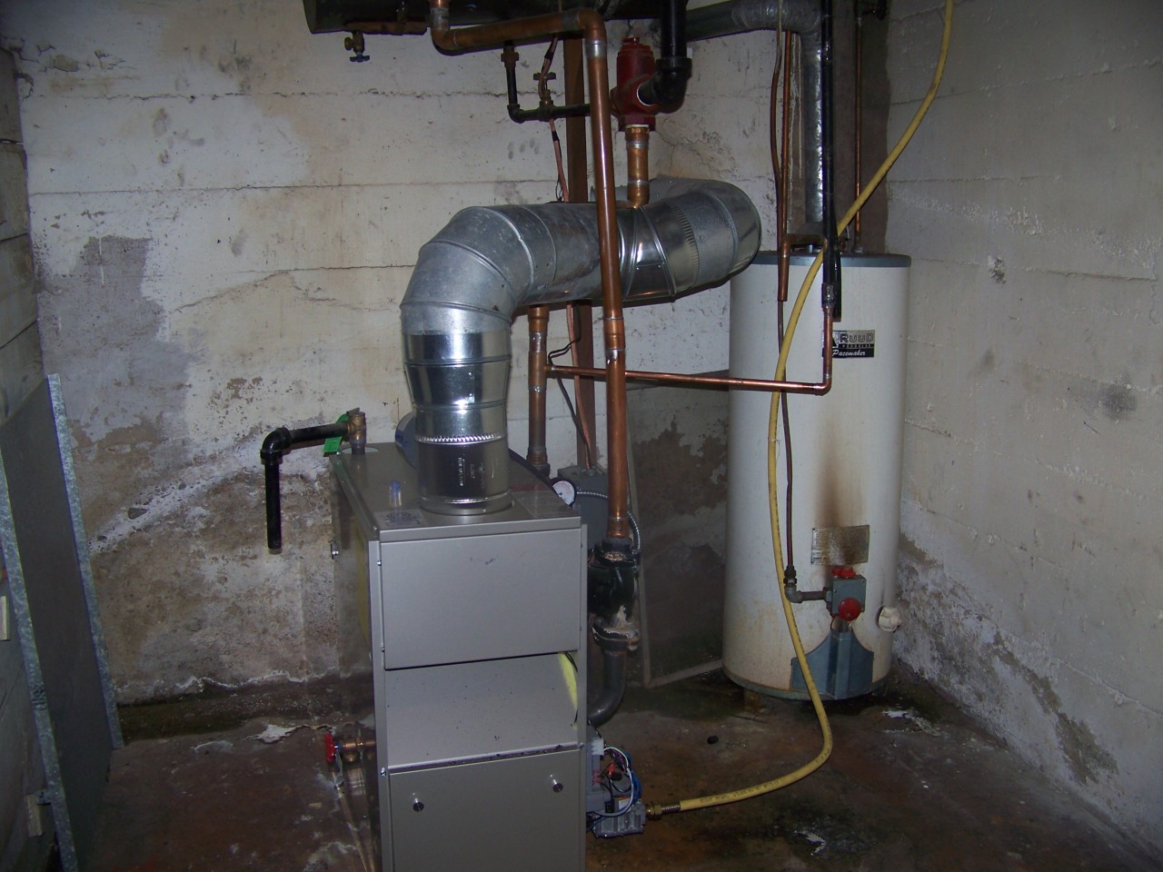 1712 Arlington Road Southwest Roanoke, VA 24015 - Photo 36 of 54 Water heater and gas heating system