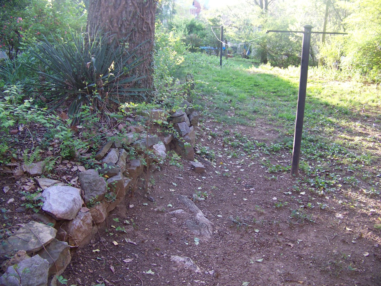1712 Arlington Road Southwest Roanoke, VA 24015 - Photo 45 of 54 Backyard featuring rock wall