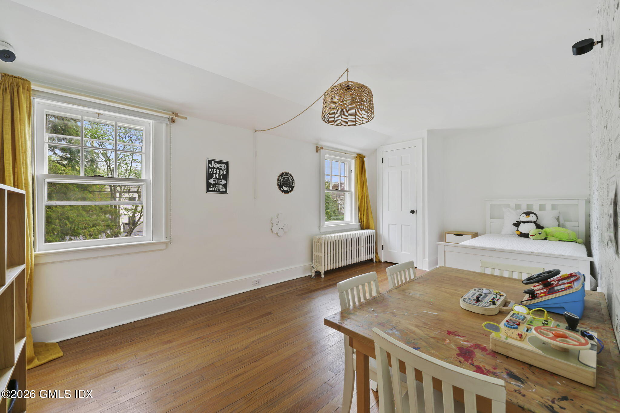 64 Summit Road Riverside, CT 06878 - Photo 17 of 34 a view of a dining room with furniture window and wooden floor