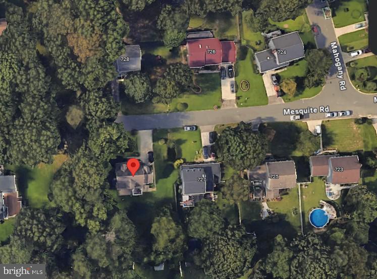 729 Mesquite Road Severn, MD 21144 - Photo 4 of 4 Aerial View of Property Location