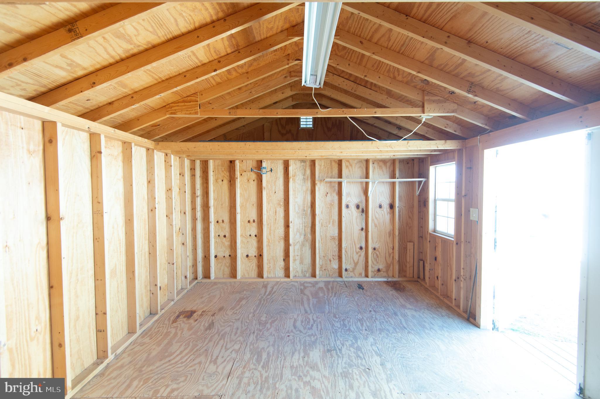 27113 Walnut Tree Road Salisbury, MD 21801 - Photo 57 of 58 Storage Shed Interior