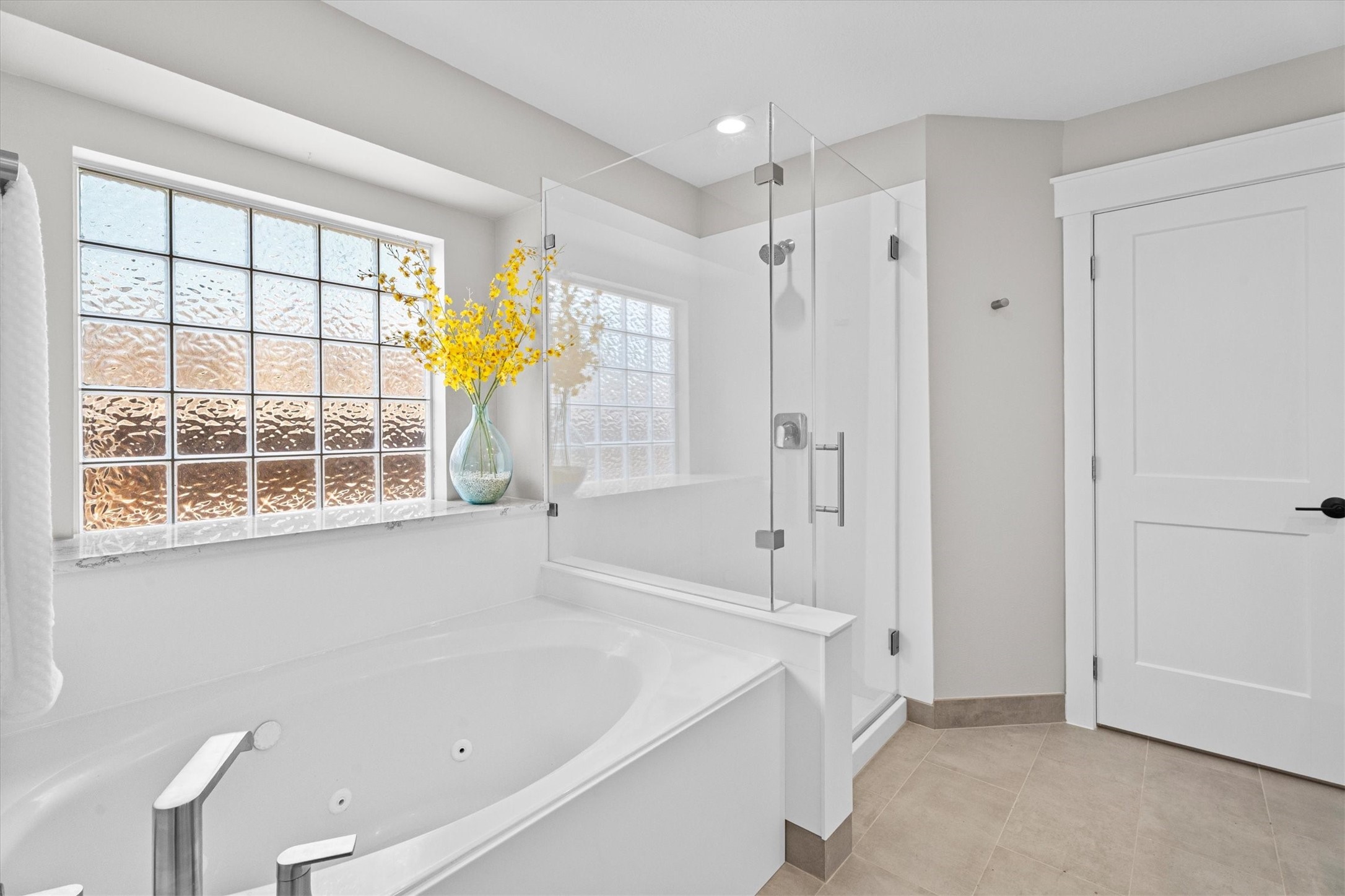 30111 Granum Drive Spring, TX 77386 - Photo 35 of 45 a bathroom with a bathtub and a shower