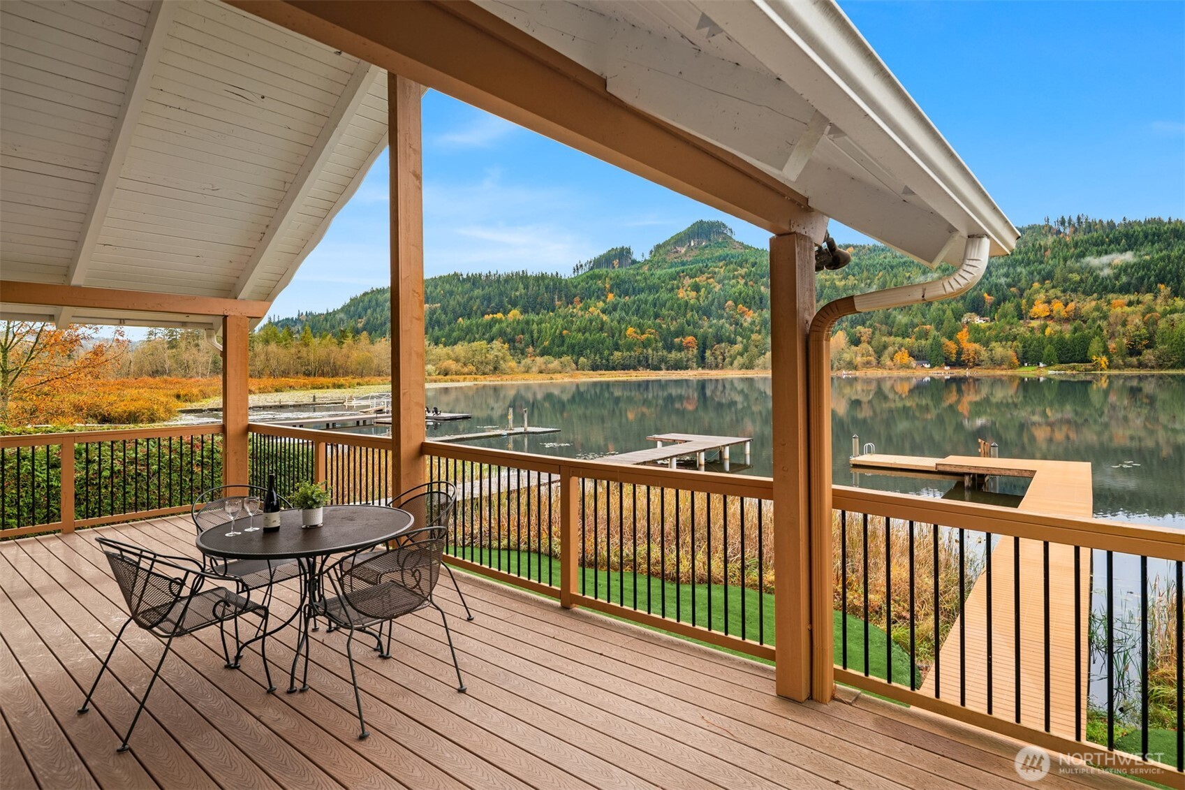 19110 Sulfur Springs Road Mount Vernon, WA 98274 - Photo 18 of 33 a view of a patio on the roof deck