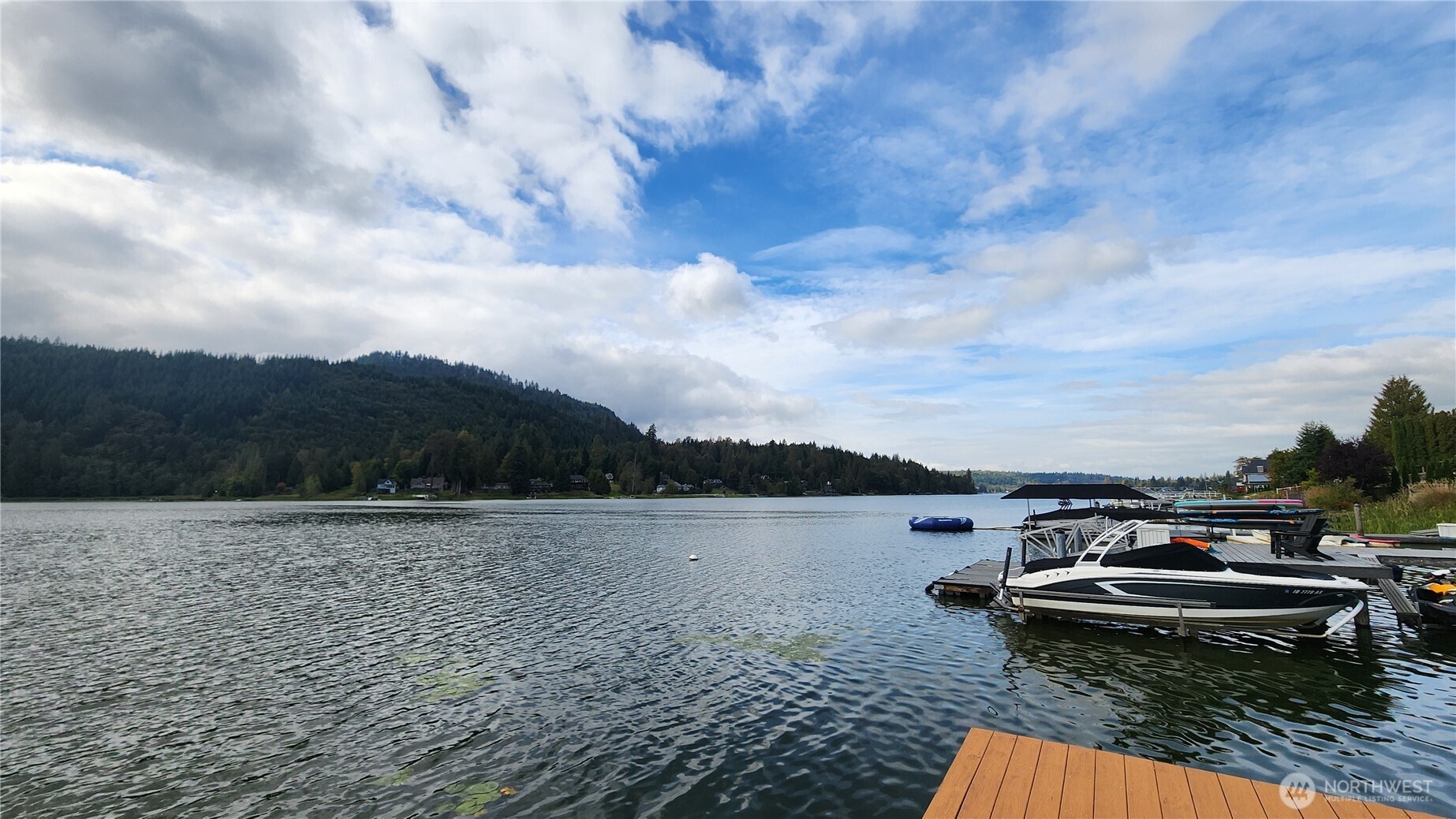 19110 Sulfur Springs Road Mount Vernon, WA 98274 - Photo 10 of 33 a view of a lake with a yard