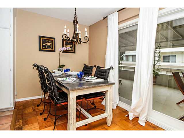 2364 Torrey Pines Road, Unit 35 La Jolla, CA 92037 - Photo 7 of 19 INTIMATE DINING AREA WITH VIEWS OF PATIO