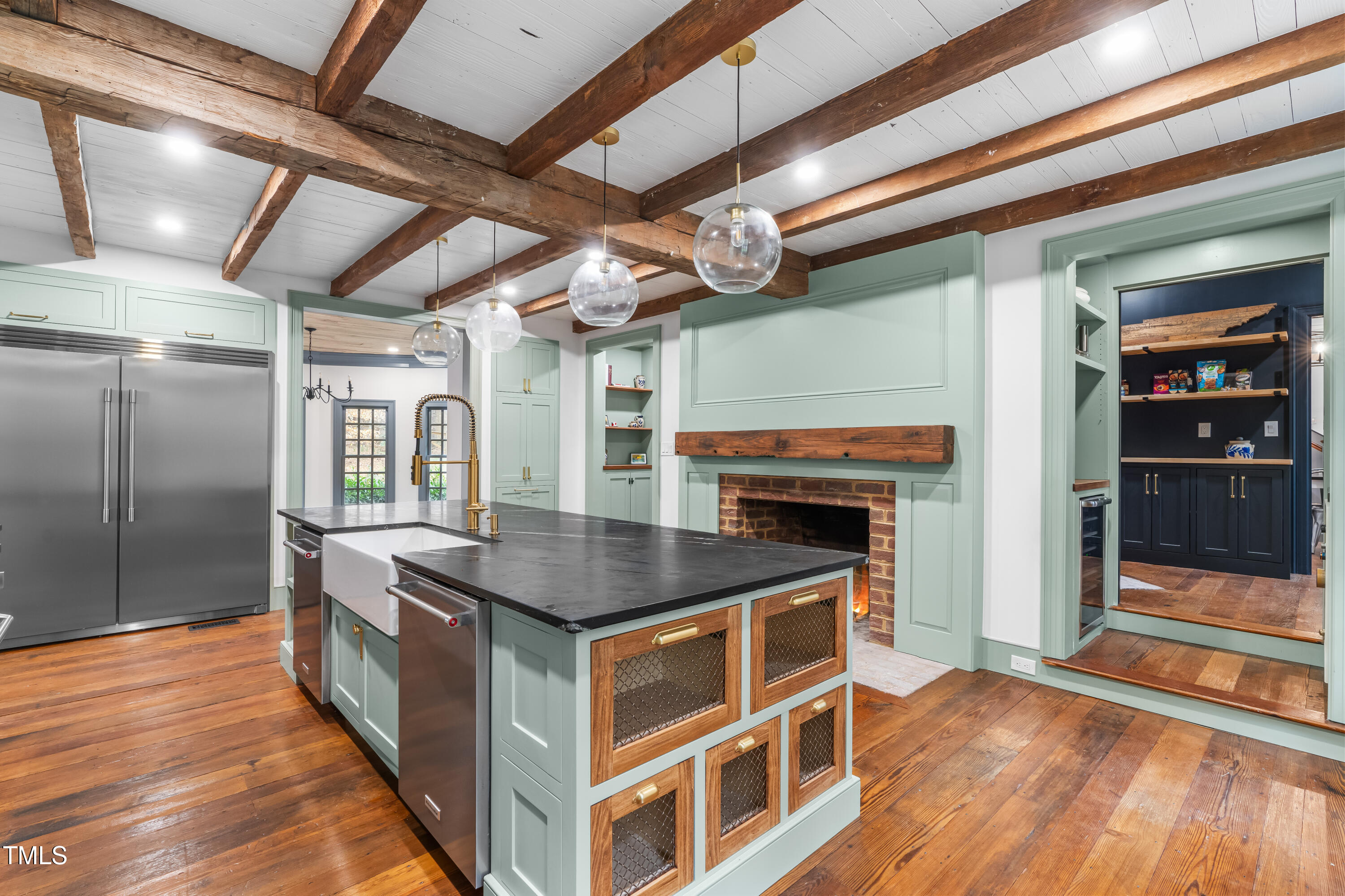 10726 Trego Trail Raleigh, NC 27614 - Photo 26 of 55 Custom kitchen island with built-in storage