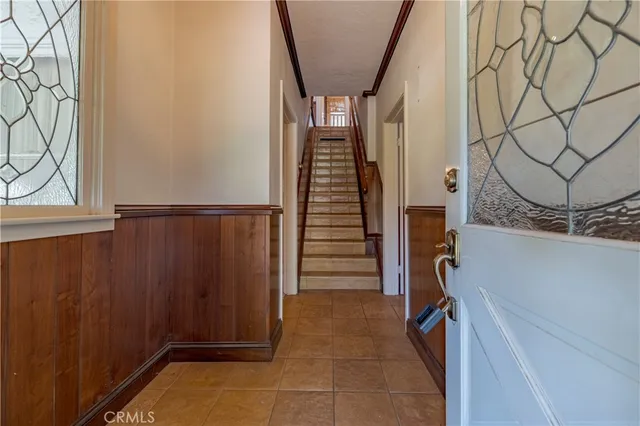 a view of a entryway