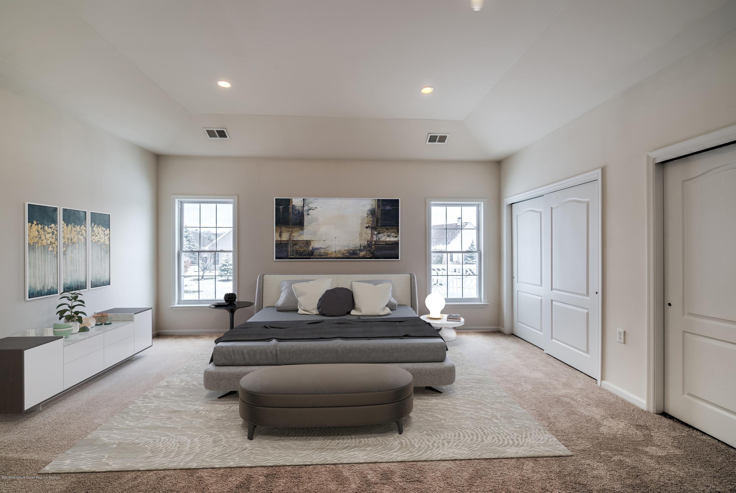 20 Yates Road Manalapan, NJ 07726 - Photo 18 of 44 STAGED MASTER BEDROOM
