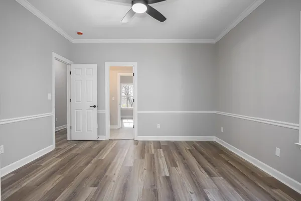 a view of an entryway with staircase