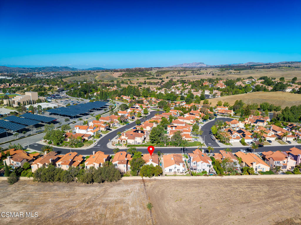 7204 University Drive Moorpark, CA 93021 - Photo 53 of 57 an aerial view of residential building and ocean view