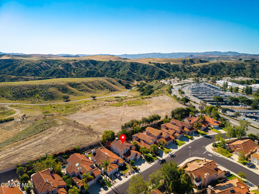 7204 University Drive Moorpark, CA 93021 - Photo 55 of 57 an aerial view of residential houses with outdoor space