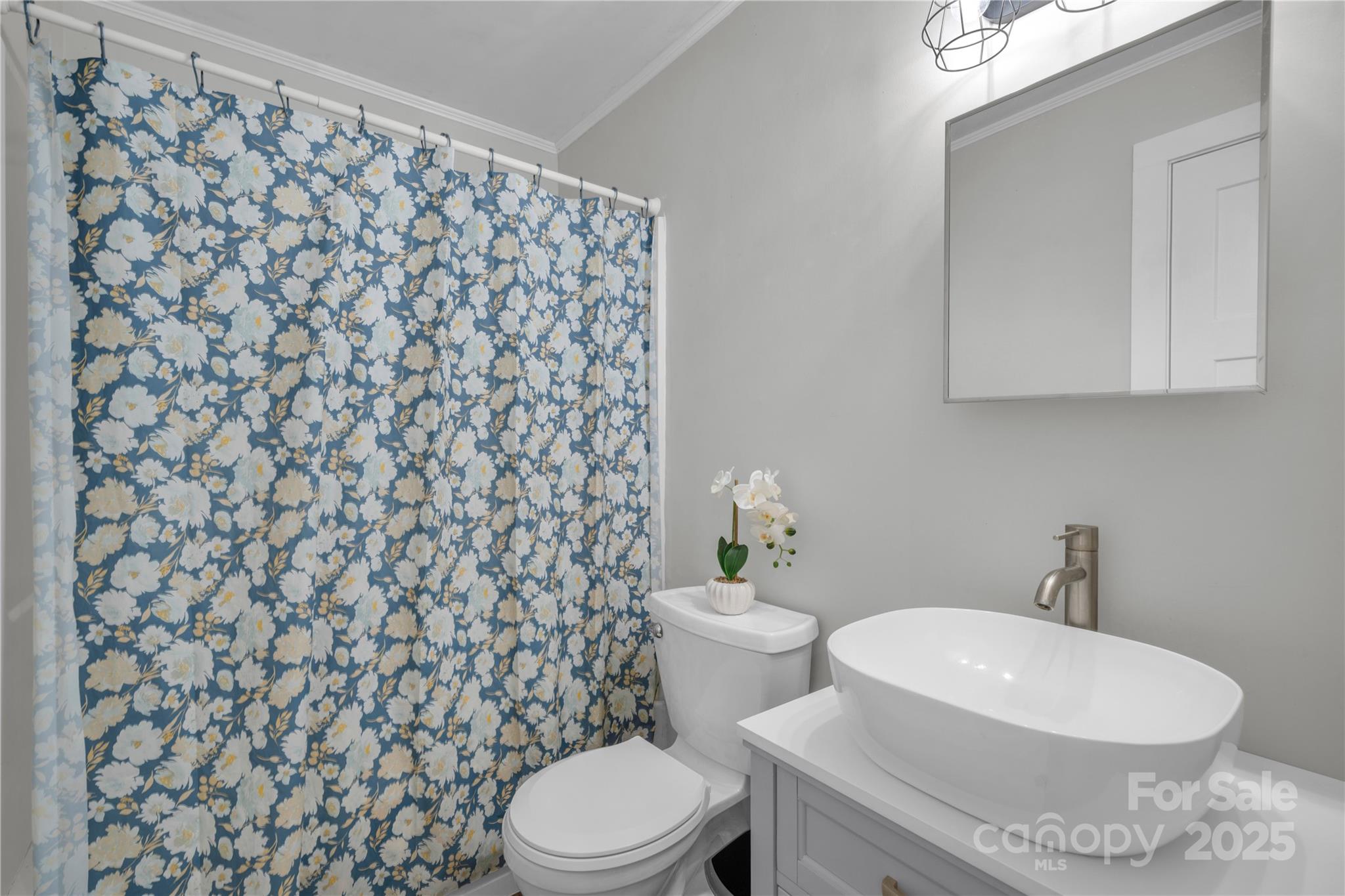 4612 Huggins Road Marshville, NC 28103 - Photo 10 of 37 a white toilet sitting next to a bathroom sink