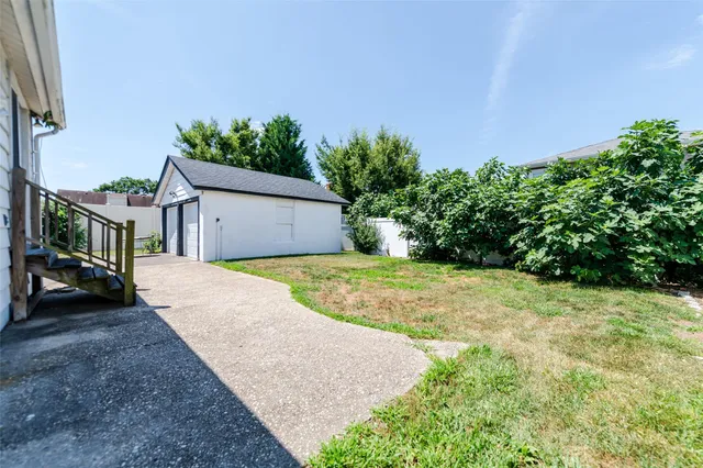 a view of outdoor space and yard