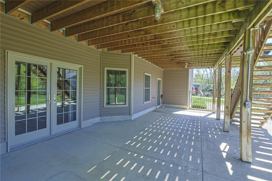 3681 Wilmington Road Lebanon, OH 45036 - Photo 63 of 87 This spacious patio area offers versatile outdoor living, perfect for relaxation and entertainment.