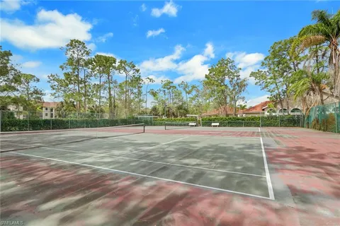 a view of a basketball court