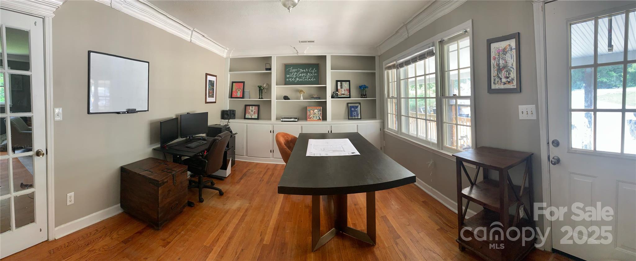 10672 Barberville Road Indian Land, SC 29707 - Photo 12 of 34 a view of a workspace with furniture and a window