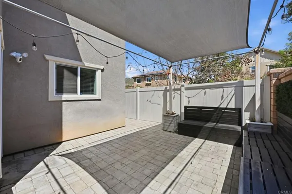 a house view with a sitting space