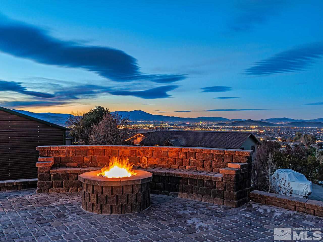 14300 Sitting Bull Circle Reno, NV 89521 - Photo 4 of 32 a view of a patio with furniture and a potted plants