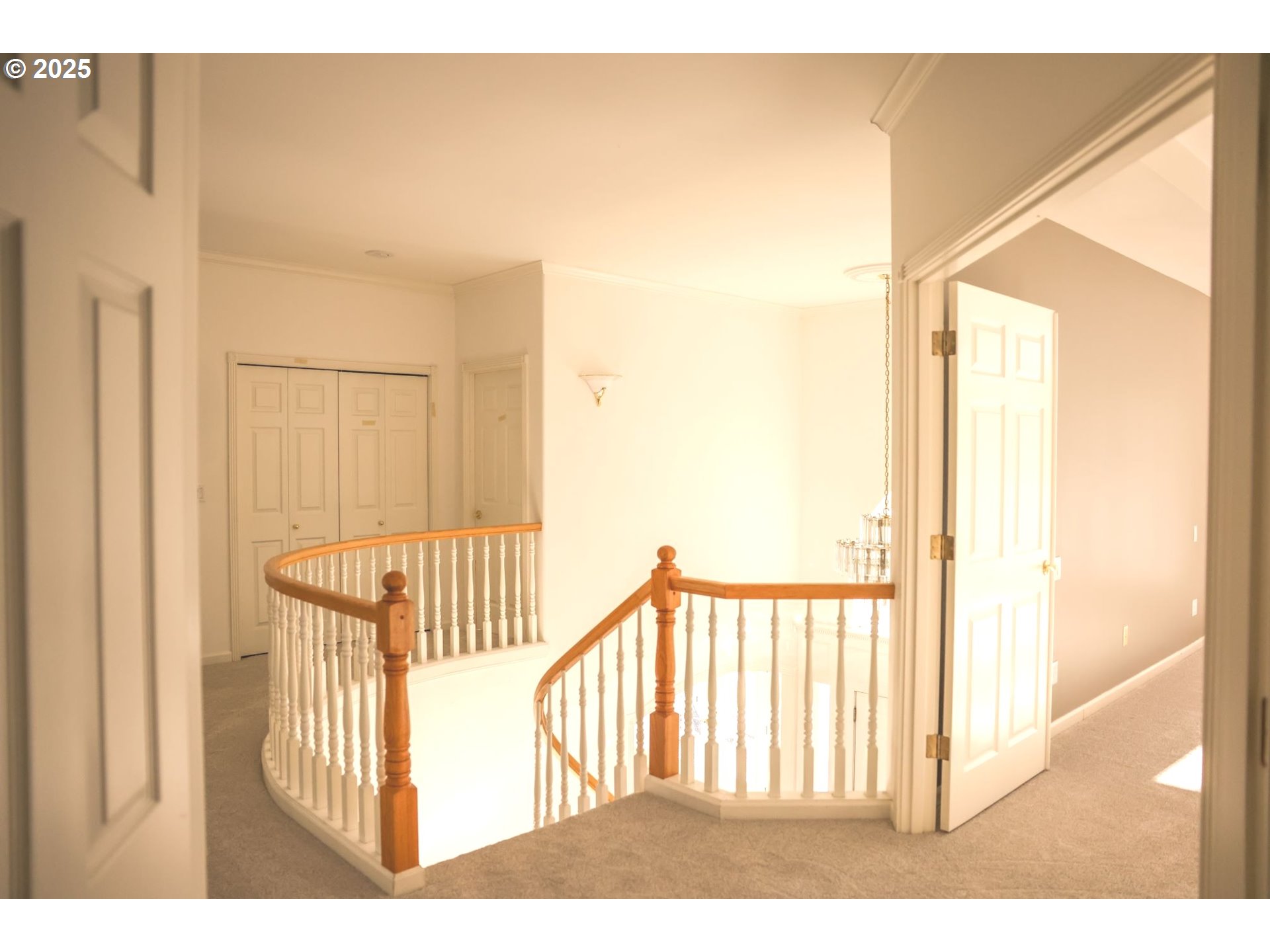 5812 Northeast Livingston Road Camas, WA 98607 - Photo 25 of 27 a view of staircase with railing and a rug