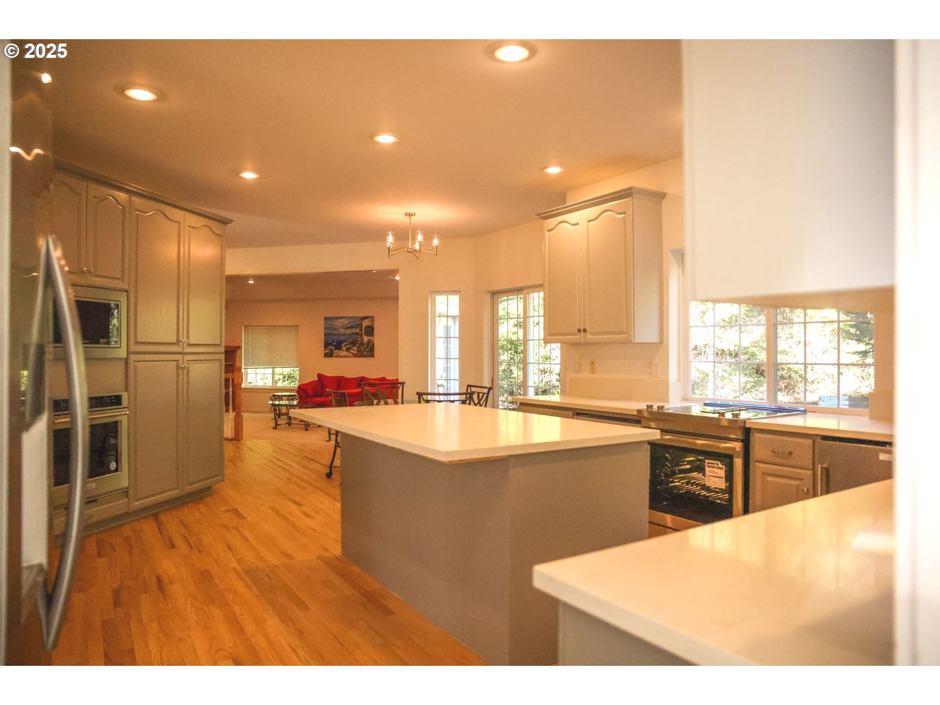 5812 Northeast Livingston Road Camas, WA 98607 - Photo 10 of 27 a large kitchen with stainless steel appliances lots of counter space and a refrigerator