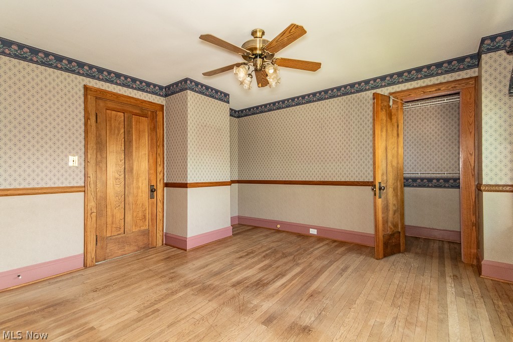 17709 Crestland Road Cleveland, OH 44119 - Photo 29 of 42 Don't let this home fool you with the wallpaper, the custom woodworking is will easily overcome the wallpaper removal!