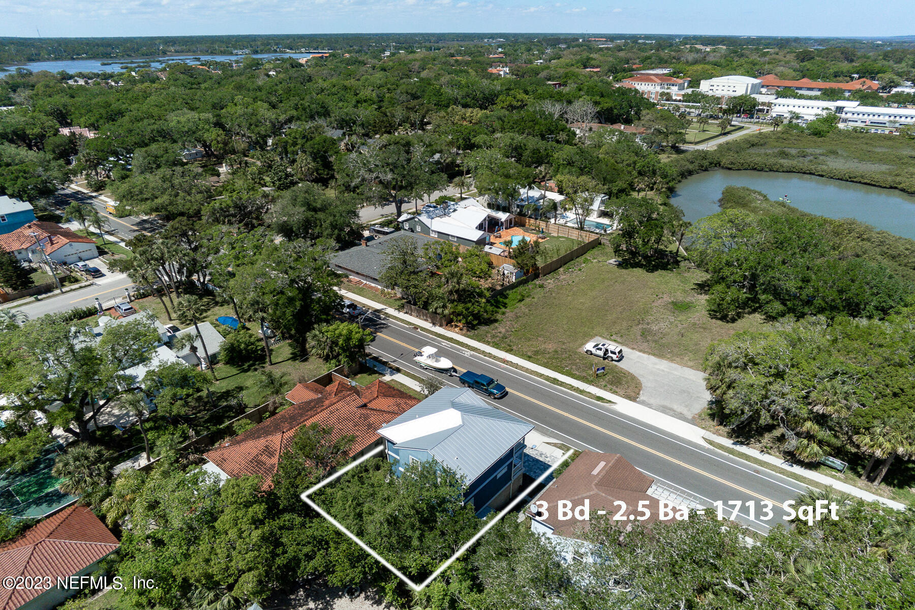37 May Street St. Augustine, FL 32084 - Photo 31 of 32 Ext Rear Lot_