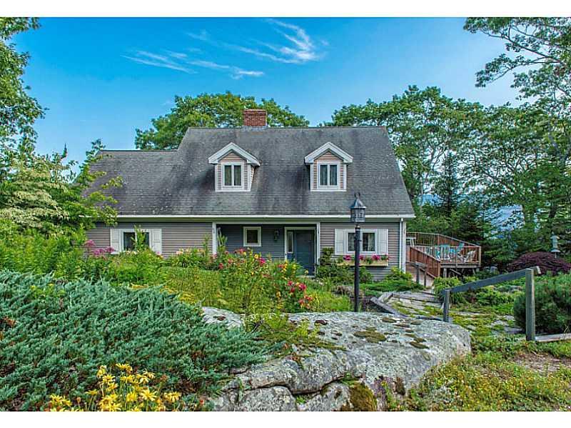 139 Farnham Point Road East Boothbay, ME 04544 - Photo 2 of 25 Exterior Front. On an elevated...