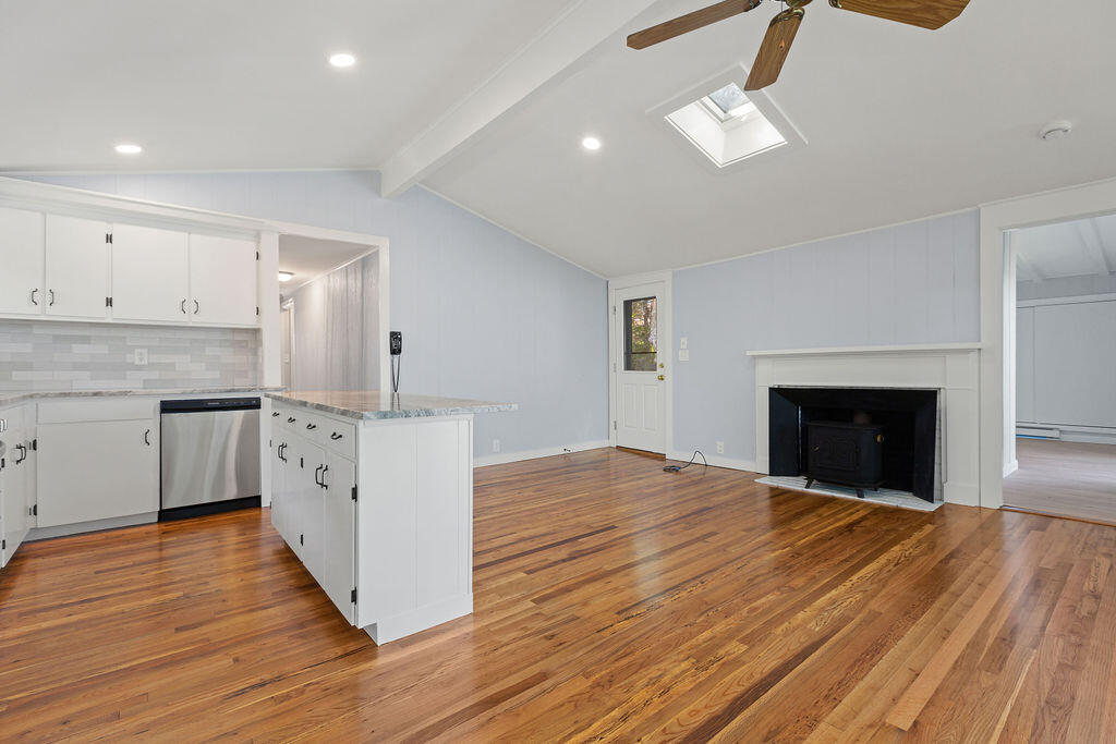 35 Santuit Lane Mashpee, MA 02649 - Photo 18 of 51 a view of kitchen with cabinets and wooden floor